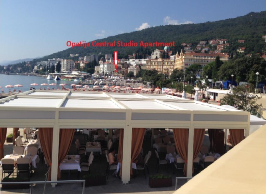 Opatija Central Studio Apartment الغرفة الصورة